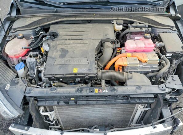 KMHC75LC7NU266154 2022 HYUNDAI IONIQ Gray უკანა სალონის ხედი