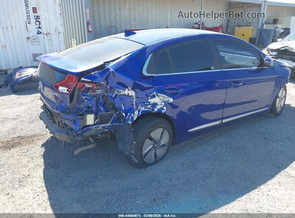 KMHC75LC7NU282483 2022 HYUNDAI IONIQ HYBRID Синий Задняя правая четверть