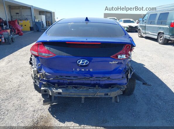 KMHC75LC7NU282483 2022 HYUNDAI IONIQ HYBRID Синий 