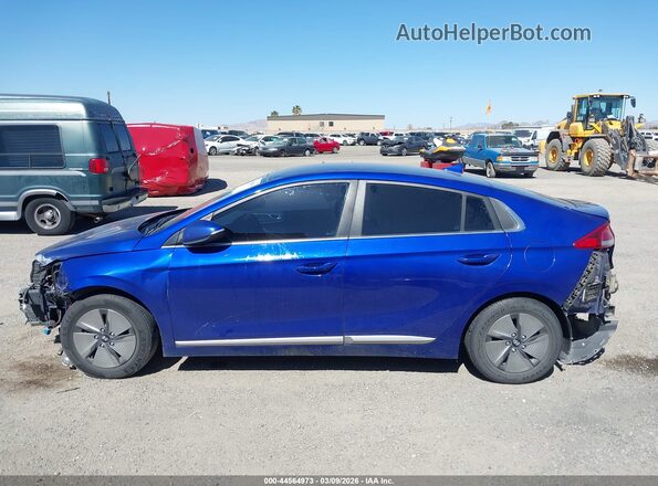 KMHC75LC7NU282483 2022 HYUNDAI IONIQ HYBRID Синий 
