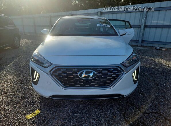 KMHC75LC8MU248549 2021 HYUNDAI IONIQ White წინა ხედი
