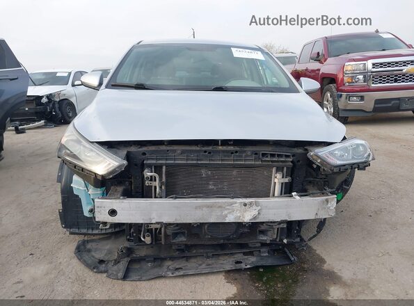 KMHC75LC9JU065818 2018 HYUNDAI IONIQ HYBRID Silver Widok z przodu