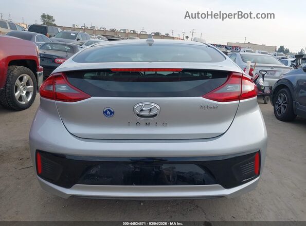 KMHC75LC9JU065818 2018 HYUNDAI IONIQ HYBRID Silver 