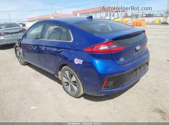 KMHC75LD5KU158832 2019 HYUNDAI IONIQ PLUG-IN HYBRID Blue Задня ліва чверть