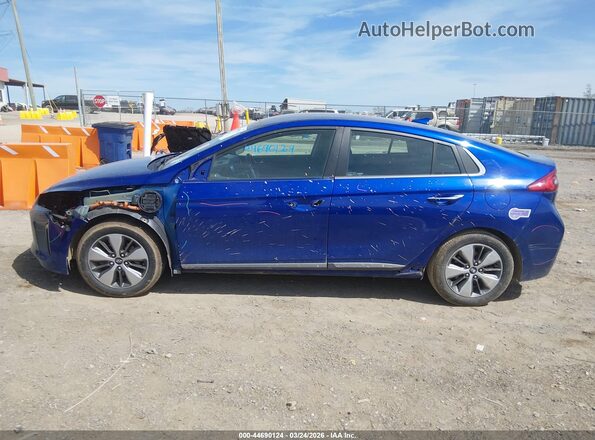 KMHC75LD5KU158832 2019 HYUNDAI IONIQ PLUG-IN HYBRID Blue 