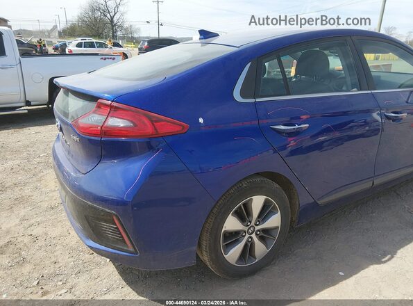KMHC75LD5KU158832 2019 HYUNDAI IONIQ PLUG-IN HYBRID Blue 