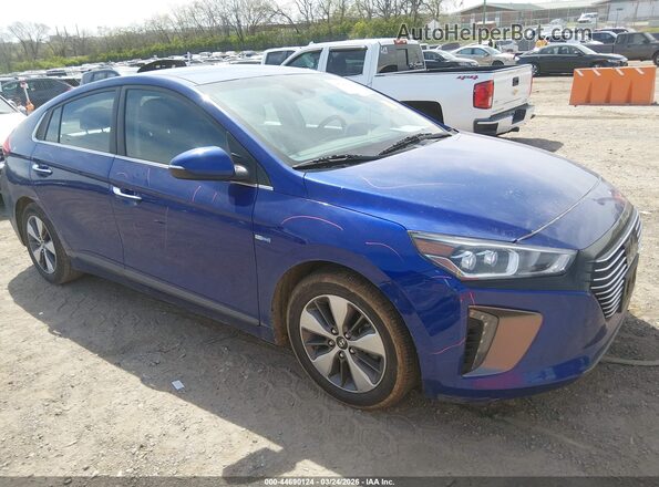 KMHC75LD5KU158832 2019 HYUNDAI IONIQ PLUG-IN HYBRID Blue 
