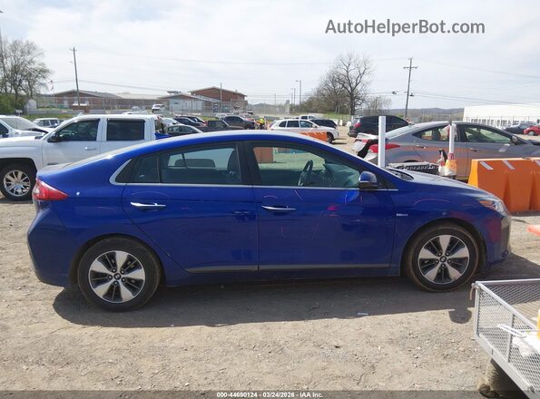 KMHC75LD5KU158832 2019 HYUNDAI IONIQ PLUG-IN HYBRID Blue Панорамний вид салону 360°