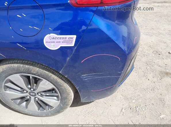KMHC75LD5KU158832 2019 HYUNDAI IONIQ PLUG-IN HYBRID Blue 