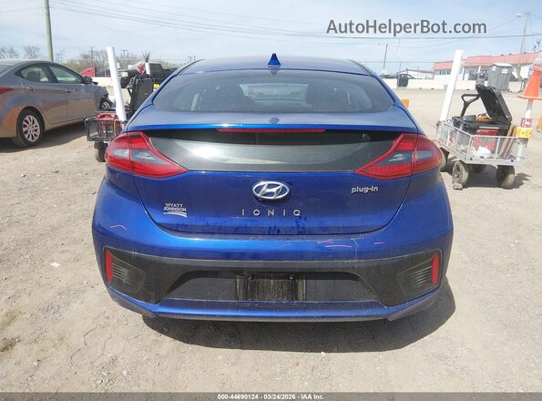 KMHC75LD5KU158832 2019 HYUNDAI IONIQ PLUG-IN HYBRID Blue 