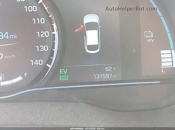 KMHC75LD7KU105677 2019 HYUNDAI IONIQ PLUG-IN HYBRID Blue 