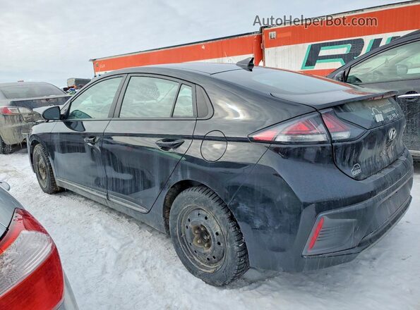 KMHC75LJ0MU081828 2021 HYUNDAI IONIQ Черный Задняя левая четверть