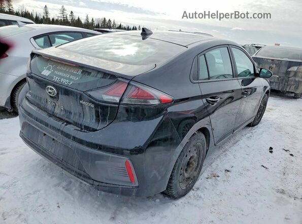 KMHC75LJ0MU081828 2021 HYUNDAI IONIQ Черный Задняя правая четверть
