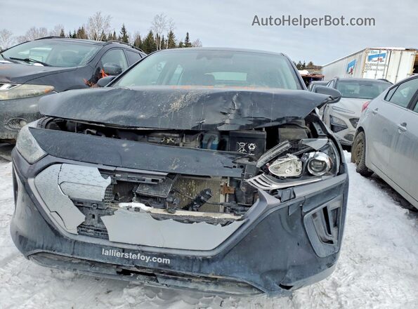 KMHC75LJ0MU081828 2021 HYUNDAI IONIQ Черный Вид подкапотного пространства