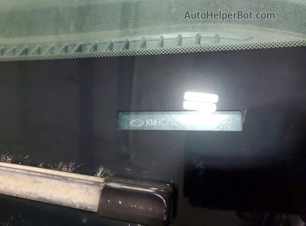 KMHC75LJ6MU079100 2021 HYUNDAI IONIQ Синий Вид наклейки с VIN-кодом