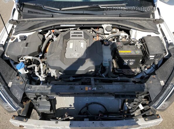 KMHC75LJ9LU060734 2020 HYUNDAI IONIQ Белый Вид задней части салона