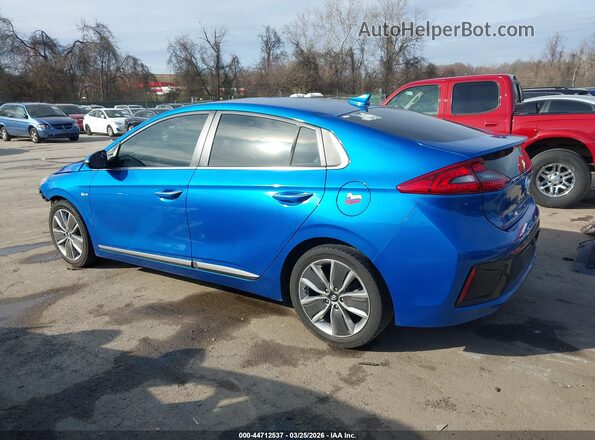 KMHC85LC0HU029684 2017 HYUNDAI IONIQ HYBRID Blue 