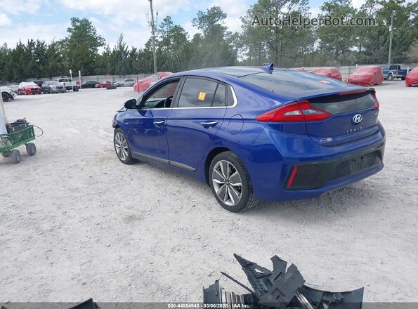 KMHC85LC0KU130053 2019 HYUNDAI IONIQ HYBRID Синий 