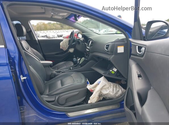KMHC85LC0KU130053 2019 HYUNDAI IONIQ HYBRID Синий 