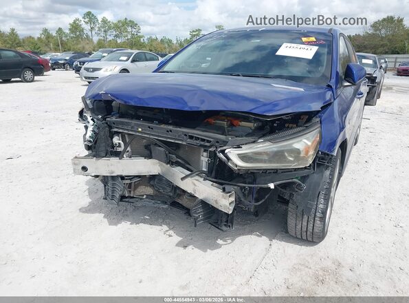 KMHC85LC0KU130053 2019 HYUNDAI IONIQ HYBRID Синий 
