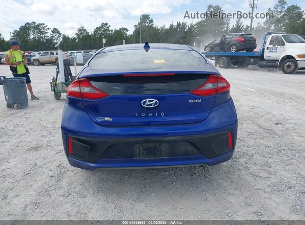KMHC85LC0KU130053 2019 HYUNDAI IONIQ HYBRID Синий 