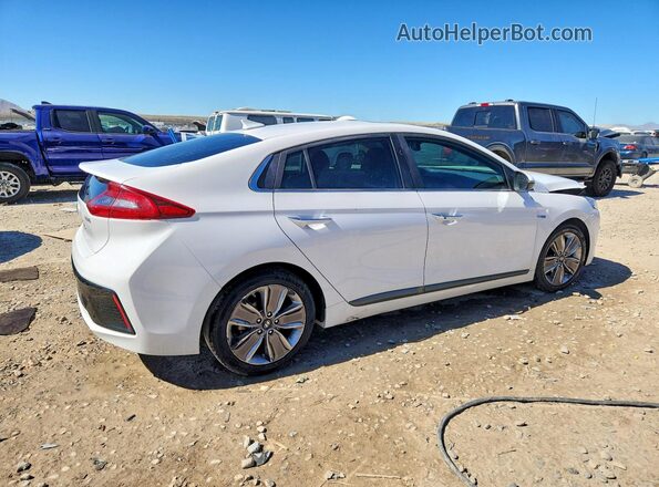 KMHC85LC2HU051542 2017 HYUNDAI IONIQ White Trasero derecho
