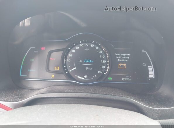 KMHC85LC3JU075094 2018 HYUNDAI IONIQ HYBRID Silver Հետևի նստատեղերի տեսք