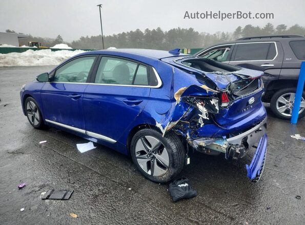 KMHC85LC6MU261362 2021 HYUNDAI IONIQ Blue Հետևի ձախ