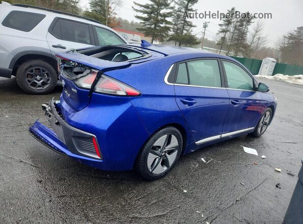 KMHC85LC6MU261362 2021 HYUNDAI IONIQ Blue Հետևի աջ