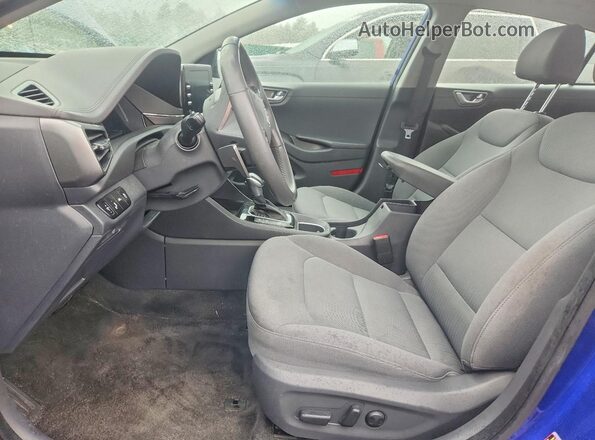KMHC85LC6MU261362 2021 HYUNDAI IONIQ Blue Սալոնի դիմացի տեսք