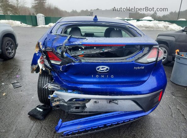 KMHC85LC6MU261362 2021 HYUNDAI IONIQ Blue Հետևի տեսք