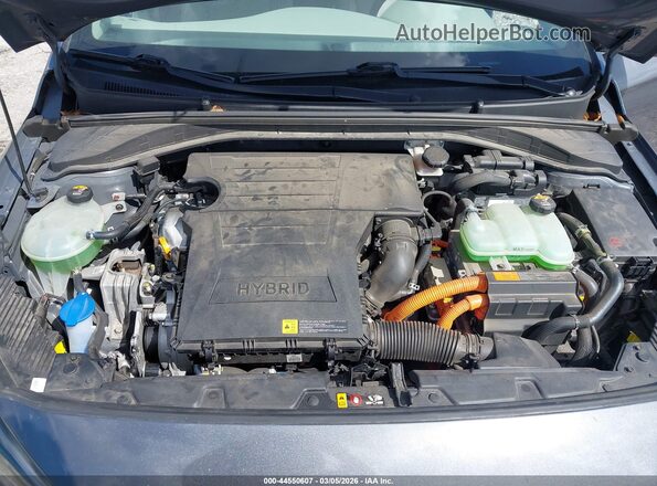 KMHC85LC9HU035810 2017 HYUNDAI IONIQ HYBRID Gray 