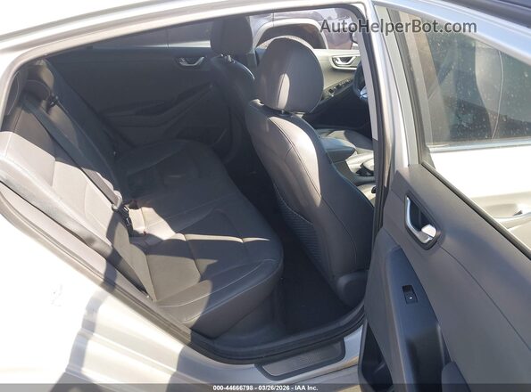 KMHC85LCXJU083855 2018 HYUNDAI IONIQ HYBRID Silver Вид наклейки з VIN-кодом