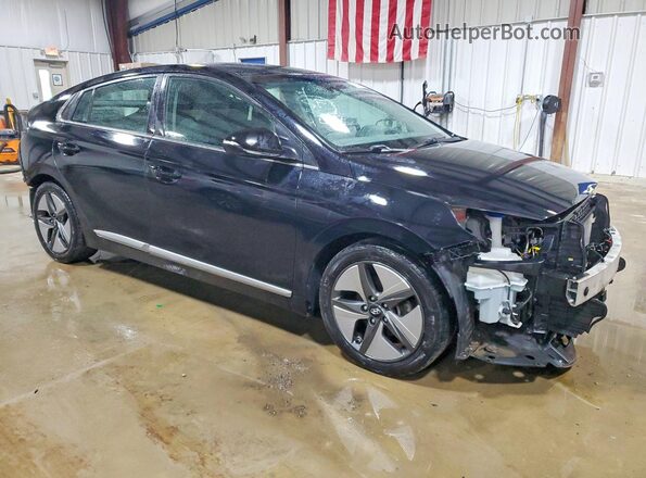 KMHC85LCXMU245083 2021 HYUNDAI IONIQ Черный Передняя правая четверть