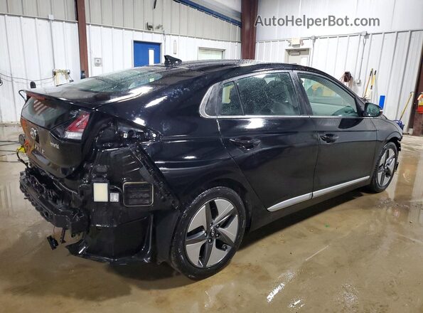 KMHC85LCXMU245083 2021 HYUNDAI IONIQ Черный Задняя правая четверть