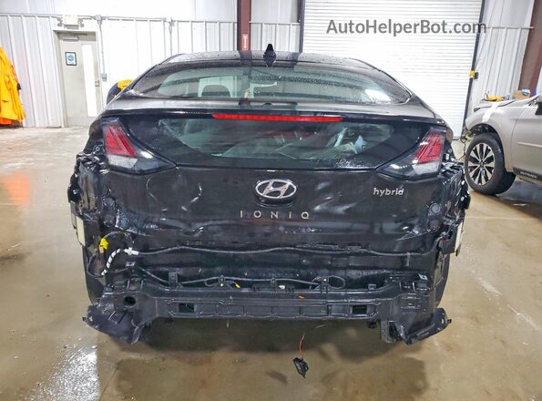 KMHC85LCXMU245083 2021 HYUNDAI IONIQ Черный Вид сзади