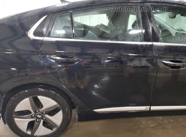 KMHC85LCXMU245083 2021 HYUNDAI IONIQ Черный Вид задних сидений