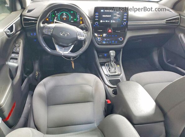 KMHC85LCXMU245083 2021 HYUNDAI IONIQ Черный Вид панели приборов