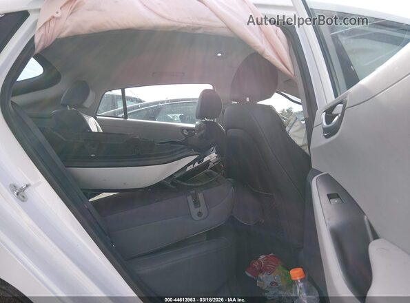KMHC85LJ8LU061158 2020 HYUNDAI IONIQ ELECTRIC White VIN კოდის სტიკერის ხედი