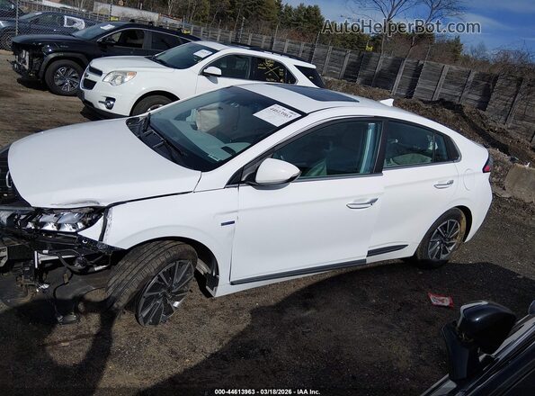 KMHC85LJ8LU061158 2020 HYUNDAI IONIQ ELECTRIC White სალონის 360-გრადუსიანი ხედი