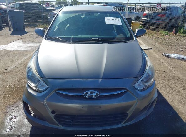 KMHCT4AE1GU967544 2016 HYUNDAI ACCENT Gray Вид щитка приладів