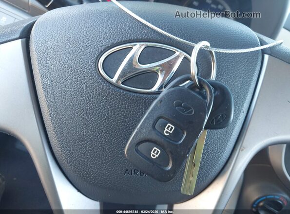 KMHCT4AE1GU967544 2016 HYUNDAI ACCENT Gray Вид панелі приладів