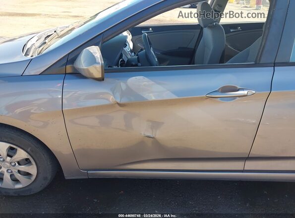 KMHCT4AE1GU967544 2016 HYUNDAI ACCENT Gray Вид спереду