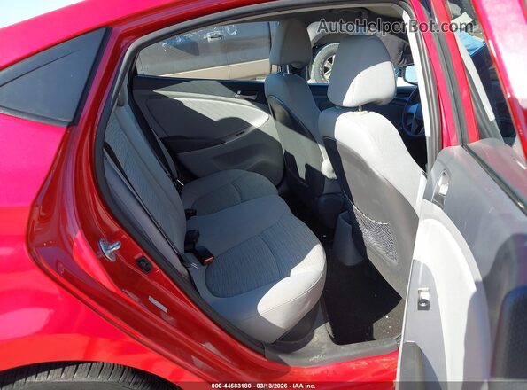 KMHCT4AE1GU970685 2016 HYUNDAI ACCENT Red Вид наклейки з VIN-кодом
