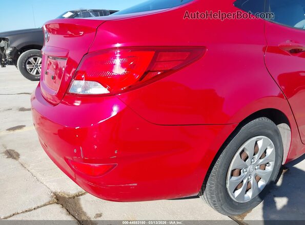 KMHCT4AE1GU970685 2016 HYUNDAI ACCENT Red 