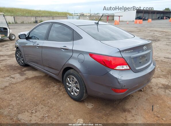 KMHCT4AE2GU151619 2016 HYUNDAI ACCENT Gray Rear left