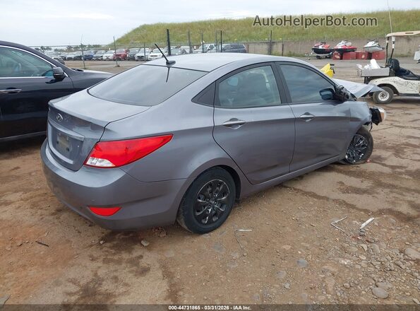 KMHCT4AE2GU151619 2016 HYUNDAI ACCENT Gray Rear right