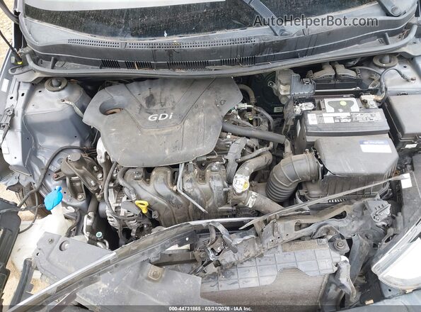 KMHCT4AE2GU151619 2016 HYUNDAI ACCENT Gray Rear view