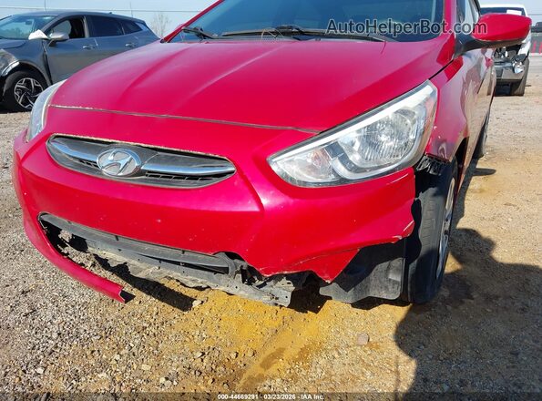 KMHCT4AE7GU991024 2016 HYUNDAI ACCENT Red Vista frontal