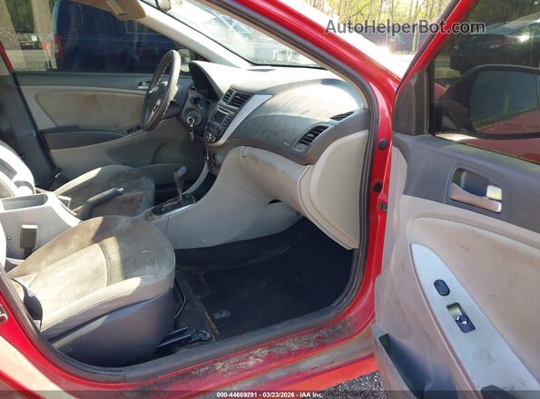 KMHCT4AE7GU991024 2016 HYUNDAI ACCENT Red Vista interior delantera